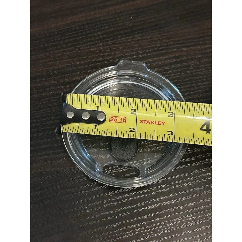 Genuine YETI Rambler MagSlider Lid Replacement Clear Black 20 oz Lid Only